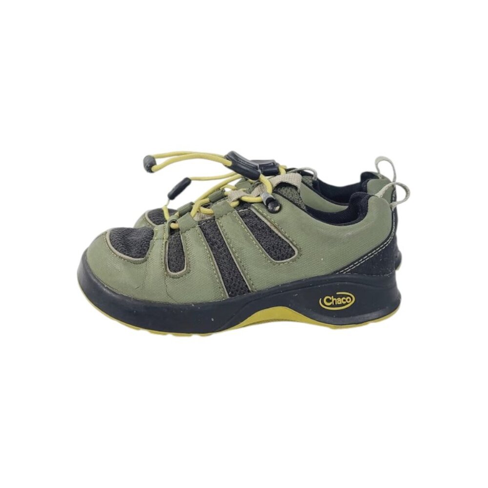 Chaco Boy's Olive Black Zanda‎ Low Top Outdoor Trail Hiking Shoes Size 11